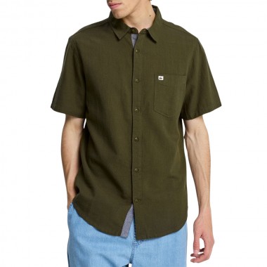 QUIKSILVER TIME BOX SHIRT GRAPE LEAF