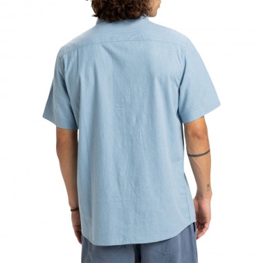 QUIKSILVER MW PREMIUM STRETCH SHIRT ASHLEY BLUE
