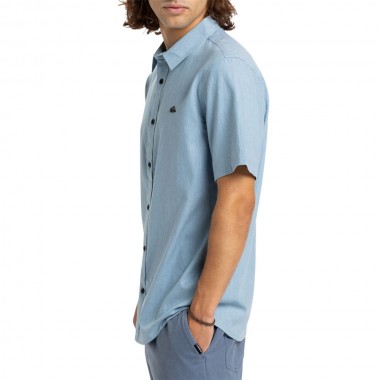 QUIKSILVER MW PREMIUM STRETCH SHIRT ASHLEY BLUE
