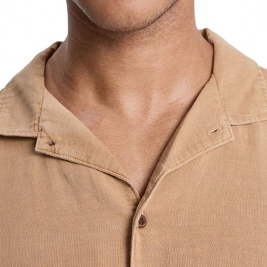 QUIKSILVER SUNRISE SHIRT TOBACCO BROWN