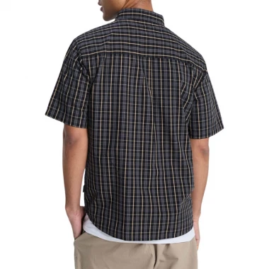 QUIKSILVER STONETOWN SHIRT BLACK BLACK