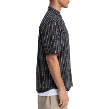 QUIKSILVER STONETOWN SHIRT BLACK BLACK