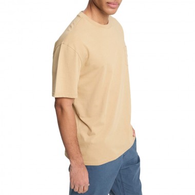 QUIKSILVER SALT WATER POCKET T-SHIRT KHAKI