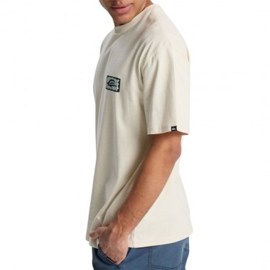 QUIKSILVER SERENITY SPLASH T-SHIRT BONE WHITE