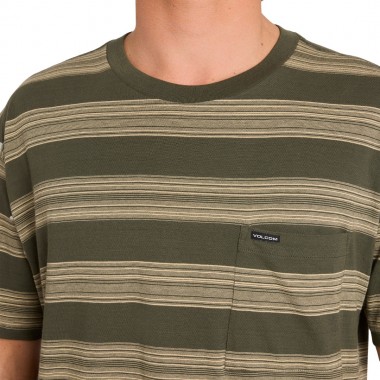 VOLCOM TWILIGHT T-SHIRT SQUADRON GREEN