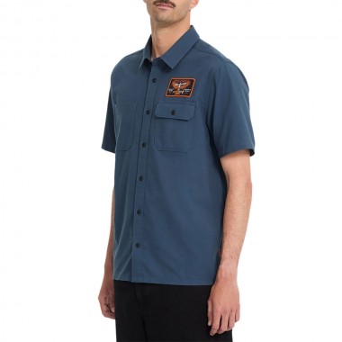 VOLCOM SLAB CITY SHIRT MIDNIGHT BLUE