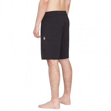 VOLCOM LIDO SOLID MOD BOARDSHORTS 20 BLACK