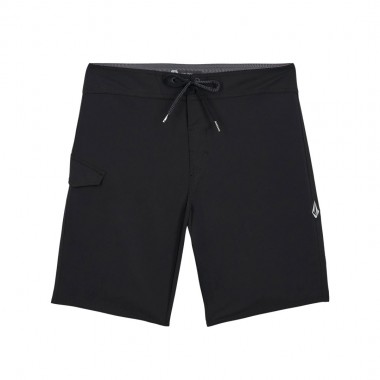 VOLCOM LIDO SOLID MOD BOARDSHORTS 20 BLACK