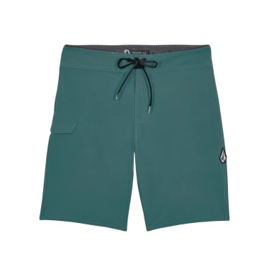 VOLCOM LIDO SOLID MOD BOARDSHORTS 20 RIFLE GREEN