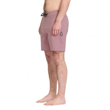 VOLCOM LIDO SOLID MOD BOARDSHORTS 18 STONE ROSE