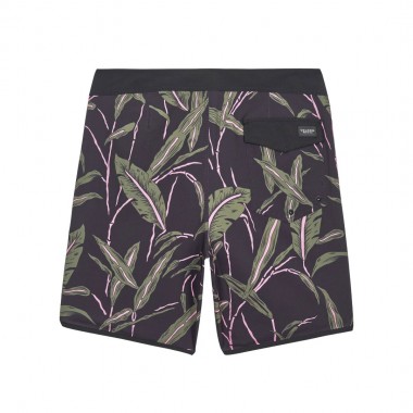 VOLCOM ENCOUNTER SCALLOP MOD BOARDSHORTS 19 BLACK