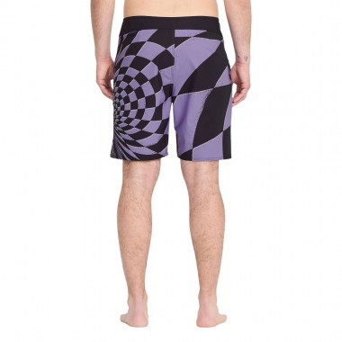 VOLCOM SPIRAL STN MOD BOARDSHORTS 19 VIOLET