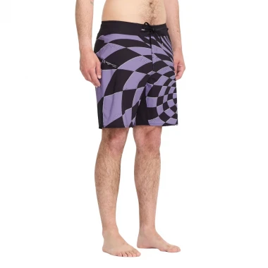VOLCOM SPIRAL STN MOD BOARDSHORTS 19 VIOLET
