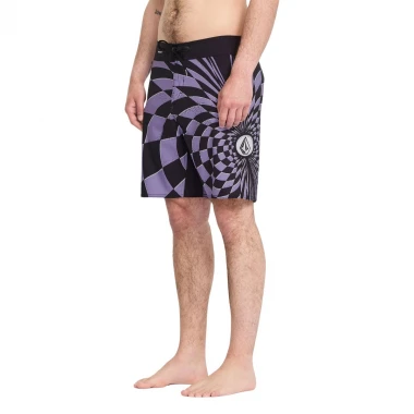 VOLCOM SPIRAL STN MOD BOARDSHORTS 19 VIOLET