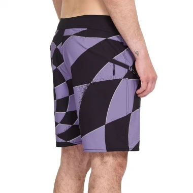 VOLCOM SPIRAL STN MOD BOARDSHORTS 19 VIOLET