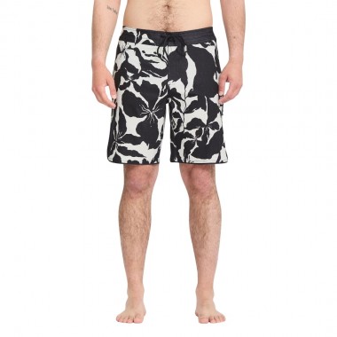 VOLCOM CONTACT SCALLOP STONEY BOARDSHORTS 19 OFF WHITE