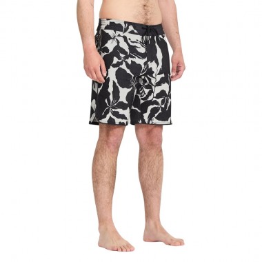 VOLCOM CONTACT SCALLOP STONEY BOARDSHORTS 19 OFF WHITE