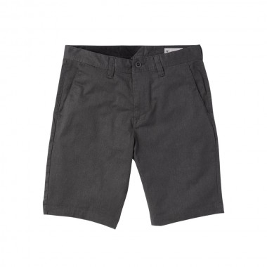 VOLCOM FRICKIN MODERN STRETCH SHORTS 21 CHARCOAL HEATHER