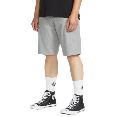 VOLCOM FRICKIN MODERN STRETCH SHORTS 21 GREY