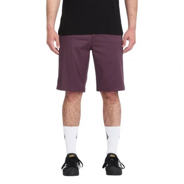 VOLCOM FRICKIN MODERN STRETCH SHORTS 21 PISTOL PUNCH