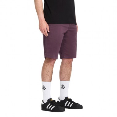 VOLCOM FRICKIN MODERN STRETCH SHORTS 21 PISTOL PUNCH