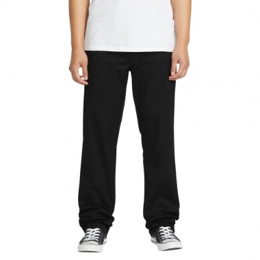 VOLCOM FRICKIN MODERN STRETCH PANTS BLACK