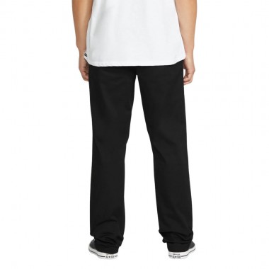 VOLCOM FRICKIN MODERN STRETCH PANTS BLACK