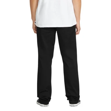 VOLCOM FRICKIN MODERN STRETCH PANTS BLACK