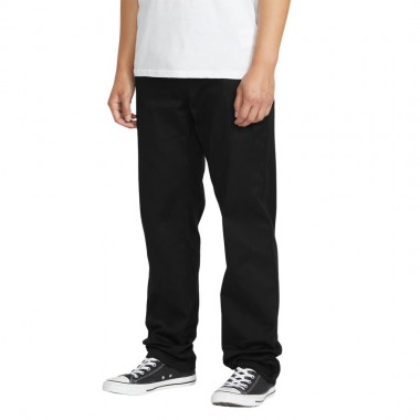 VOLCOM FRICKIN MODERN STRETCH PANTS BLACK