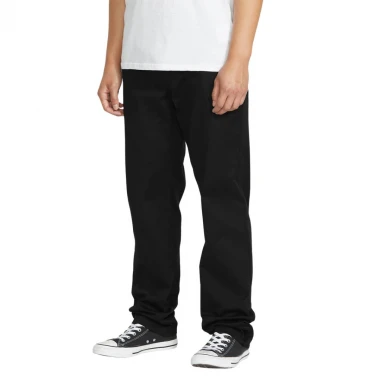 VOLCOM FRICKIN MODERN STRETCH PANTS BLACK