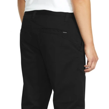 VOLCOM FRICKIN MODERN STRETCH PANTS BLACK