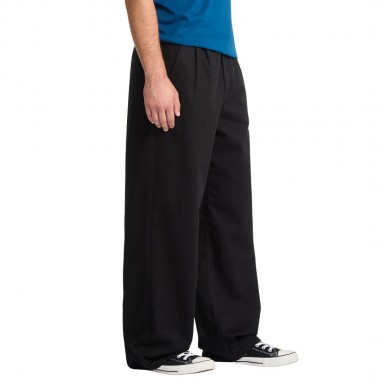 VOLCOM BAGGOS PLEAT PANTS BLACK