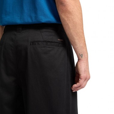 VOLCOM BAGGOS PLEAT PANTS BLACK
