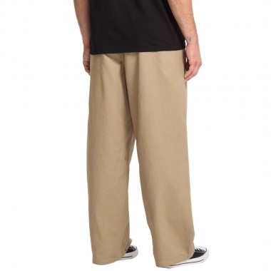 VOLCOM BAGGOS PLEAT PANTS KHAKI