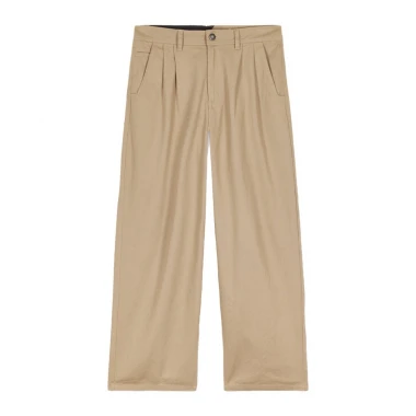 VOLCOM BAGGOS PLEAT PANTS KHAKI