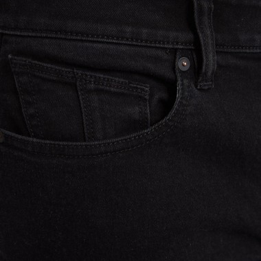 VOLCOM SOLVER DENIM SHORTS BLACK OUT