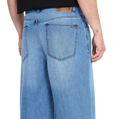 VOLCOM CHILLOW DENIM SHORTS 24 DIRTY COWBOY BLUES