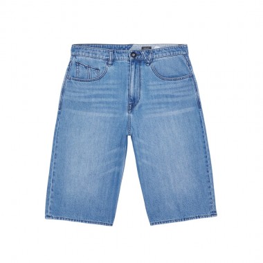 VOLCOM CHILLOW DENIM SHORTS 24 DIRTY COWBOY BLUES