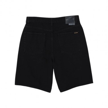 VOLCOM BILLOW DENIM SHORTS 22 BLACK