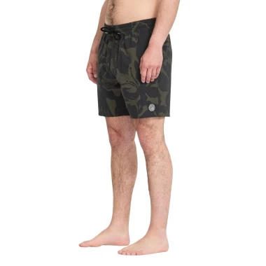 VOLCOM PSYCHE COTTON TRUNK BOARDSHORTS 17 IVY