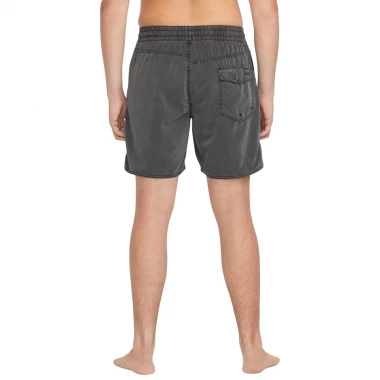VOLCOM CENTER TRUNK BOARDSHORTS 17 BLACK