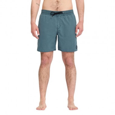 VOLCOM CENTER TRUNK BOARDSHORTS 17 TRADEWINDS