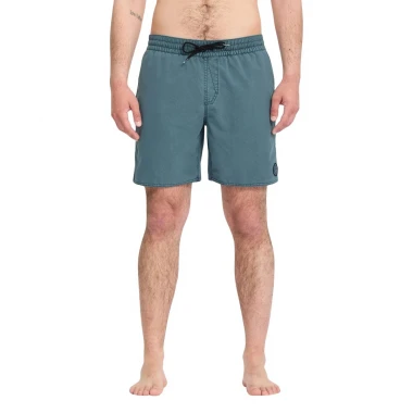 VOLCOM CENTER TRUNK BOARDSHORTS 17 TRADEWINDS