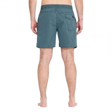 VOLCOM CENTER TRUNK BOARDSHORTS 17 TRADEWINDS