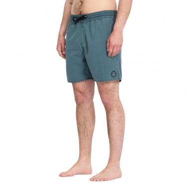 VOLCOM CENTER TRUNK BOARDSHORTS 17 TRADEWINDS