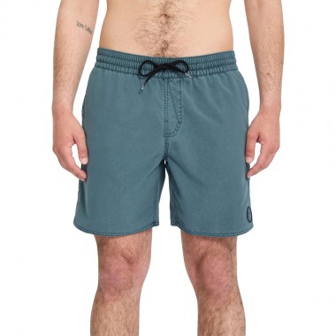 VOLCOM CENTER TRUNK BOARDSHORTS 17 TRADEWINDS