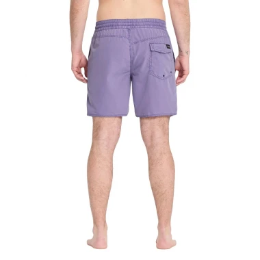 VOLCOM CENTER TRUNK BOARDSHORTS 17 VIOLET
