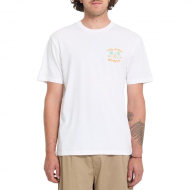 VOLCOM 91 PALM T-SHIRT WHITE