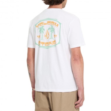 VOLCOM 91 PALM T-SHIRT WHITE