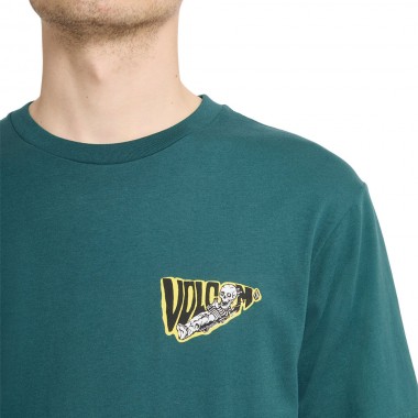 VOLCOM ALIX COFFIN T-SHIRT RIFLE GREEN